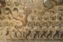 Bayón Relieves con mas historias de guerras 
Bayon reliefs with more stories of war 