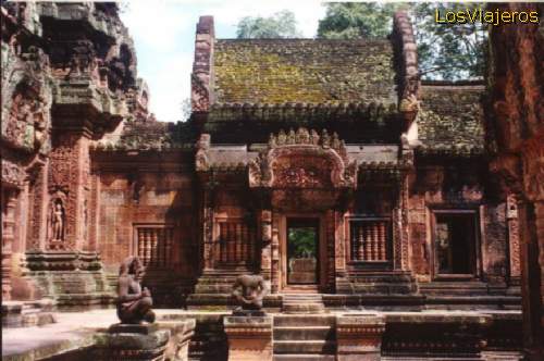 Banteay Srei view of the north side - Cambodia
Banteay Srei vista del lado norte - Camboya