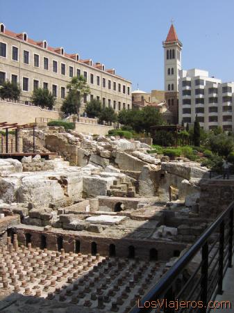 Termas romanas, Beirut - Libano