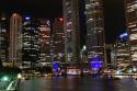 Ampliar Foto: La ciudad de noche - Singapur
