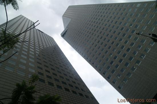 Skyscrapers on Raffles Road - Singapore
Zona comercial de Raffles Road- Singapur
