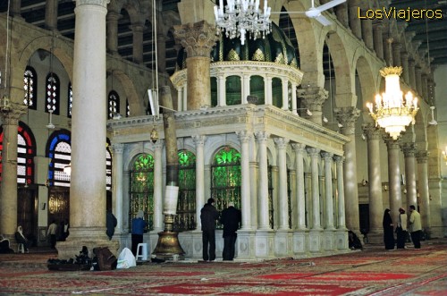 Omayyad Mosque-The tomb of St.John the Baptist-Damascus - Syria
Mezquita Omeya-Tumba de San Juan Bautista-Damasco - Siria