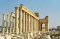 Palmyra had an strategic location in an Oasis which made it 