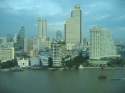 Bangkok view from a room of Peninsula Hotel