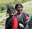 Mujeres cerca de Reting - Tibet - China