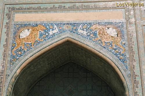 Madrassa de Shir-Dor Samarkanda- Uzbekistan