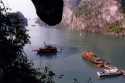 Go to big photo: Caves in Halong Bay