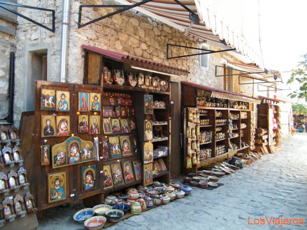 Tienda de iconos en Nessebar - Bulgaria