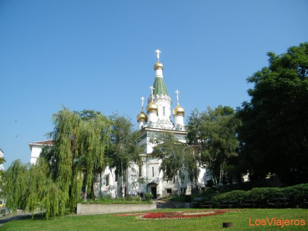 Iglesia rusa de San Nicolás, en Sofia - Bulgaria