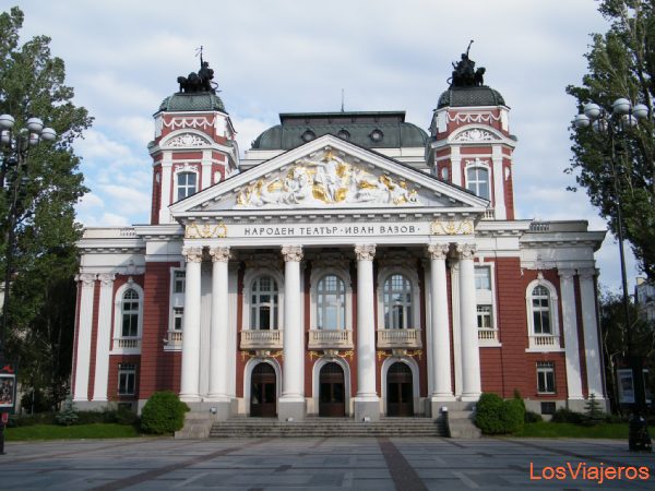 Teatro nacional Iván Vazov, en Sofia - Bulgaria