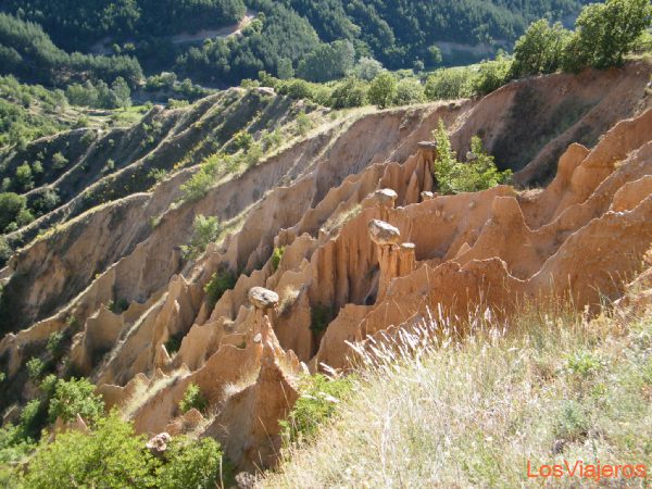 Formaciones rocosas debidas a la erosión - Bulgaria