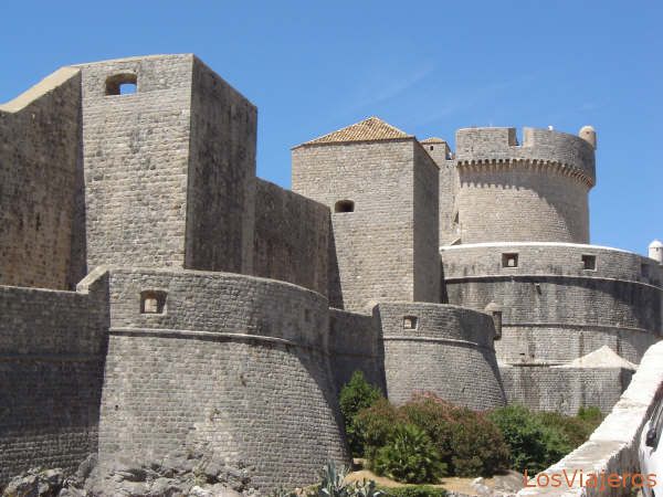 Dubrovnik: murallas - Croacia