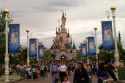 Castle of the Sleeping Beauty from Main Street- Disneyland
