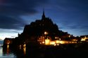 Go to big photo: Night view of Mont Saint Michel - France