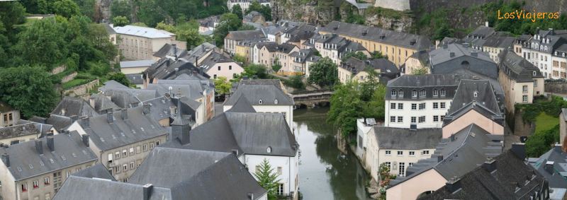 Vista del Grund. Luxemburgo - Luxemburgo