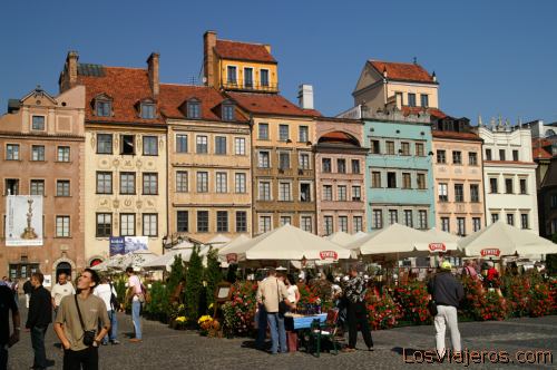 Main square in the Old Town -Warsaw- Poland
Plaza de la Casco Antiguo -Varsovia- Polonia
