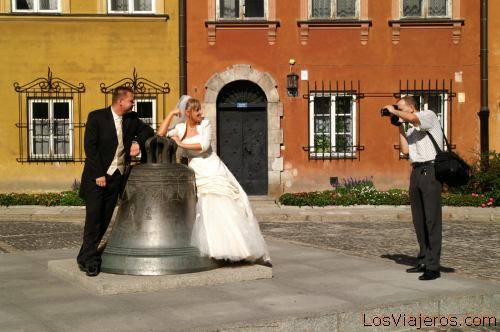 Fotografo de bodas -Casco antiguo de Varsovia- Polonia
