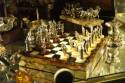 Chess game in silver- Poland