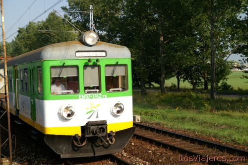 Line of train from Warsaw to Krakow - Poland
Linea ferrea de Varsovia a Cracovia- Polonia