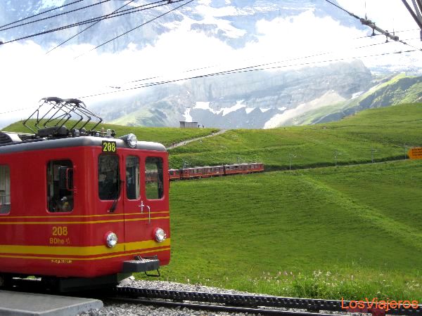 Tren cremallera - Suiza