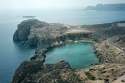 Rhodes-View from the Acropolis of Lindos-Greece