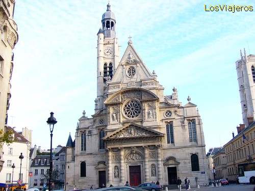 Iglesia Saint Étienne du Mont -Paris- Francia