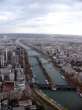 Vista aérea del Sena - Francia