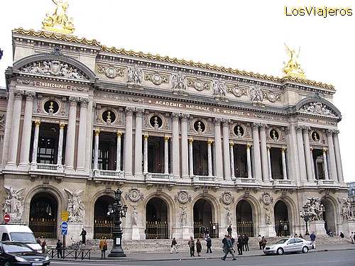 Opéra Garnier - Opera de París. - Francia