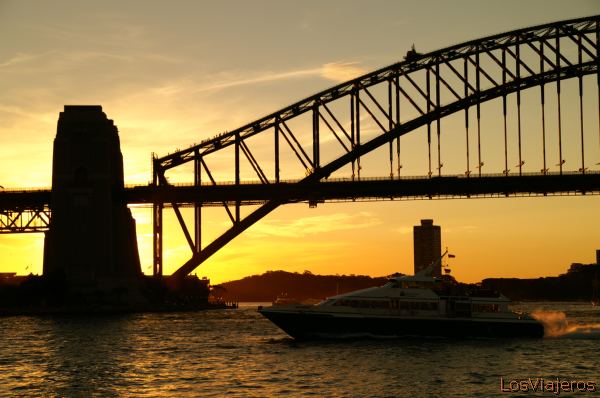 Sydney Bridge -Sunset- Australia
Puente de Sydney al atardecer - Australia
