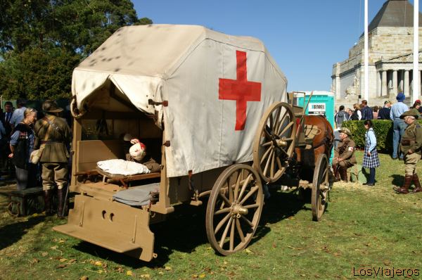 Ambulancia de la Primera Guerra Mundial -Melbourne- Australia