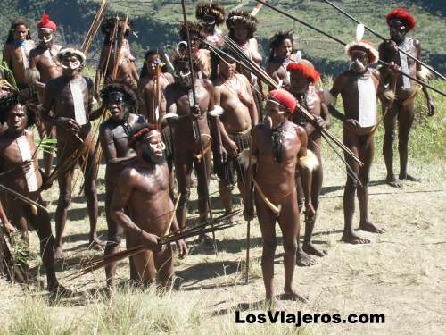 Ceremonia del Cerdo - Kilise - Valle Baliem - Papúa Nueva Guinea - Indonesia