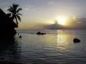 Ampliar Foto: Atardecer en Tahiti