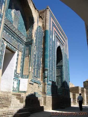 Undertaker complex of Shahr-i-Zindah - Samarkand - Uzbekistan - Asia
Complejo funerario de Sharr-I-Zindah.-Samarcanda - Uzbekistan - Asia
