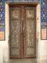 Qusam Ibn Abbas grave door, a cousin of prophet Mohammed of 
