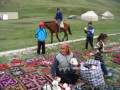 Mercado en Tash Rabat -Kirguistan - Asia