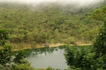 Small lake at the foot of Volcan Arenal