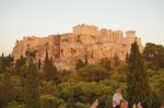 Atardece en la Acrópolis de Atenas