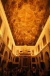 Frescos en los techos de la catedral de Toledo