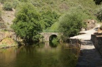 Piscina del Rio Ladrillar en El Cabezo, Las Hurdes, Cáceres