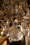 Cristal de una lampara de Versalles
