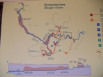 Mapa de la cueva de Skocjan