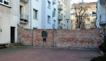 Muro del antiguo gueto de Varsovia