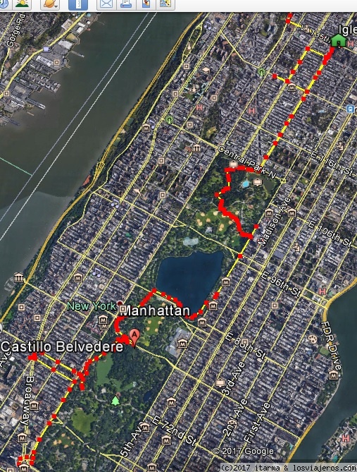 Recorrido tercer dia