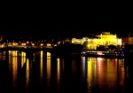 Prague: night on the river