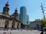 Main square in Santiago de Chile