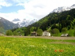 Primavera en los Alpes suizos