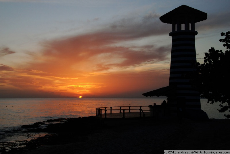 Puesta de sol en Bayahibe