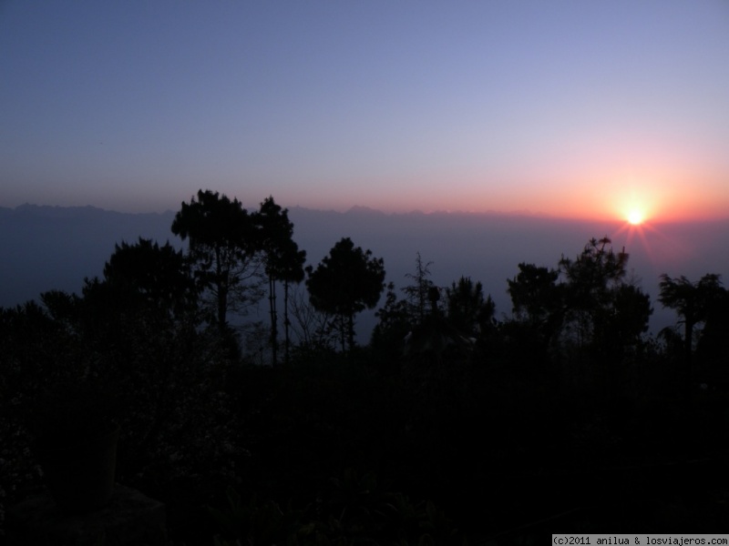 Amanecer en Nagarkot