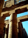 Conjunto de columnas en el Templo de Luxor