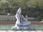 statue of Shiva meditating